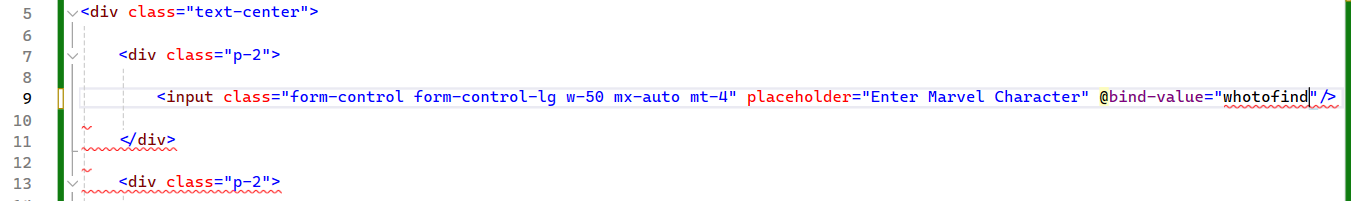 Add bind-value parameter to text field