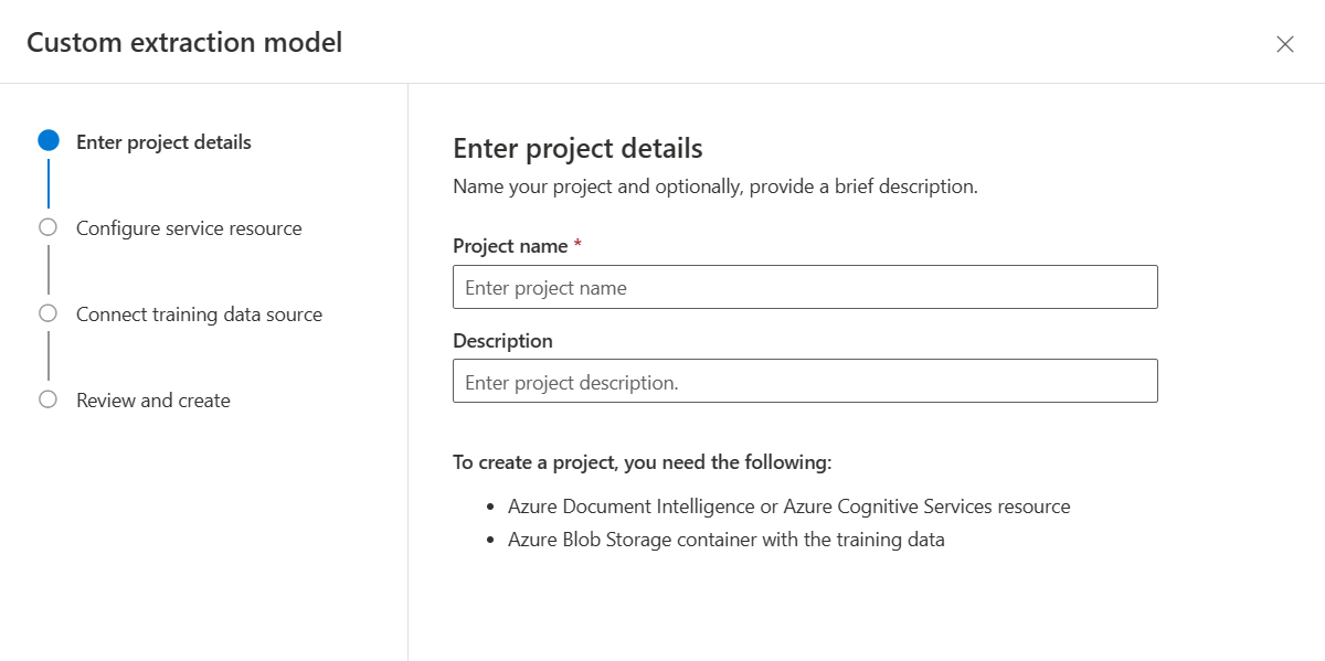 Azure AI Document Custom Model