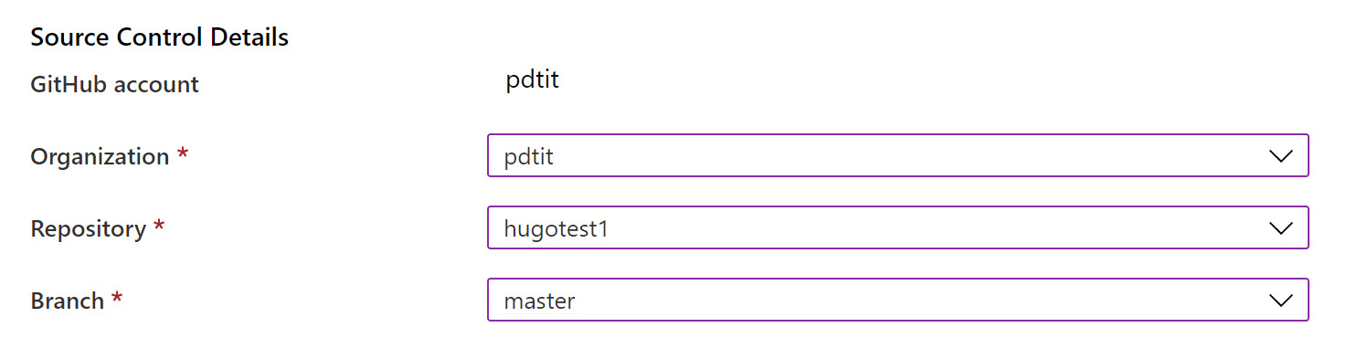 Static Web Site GitHub