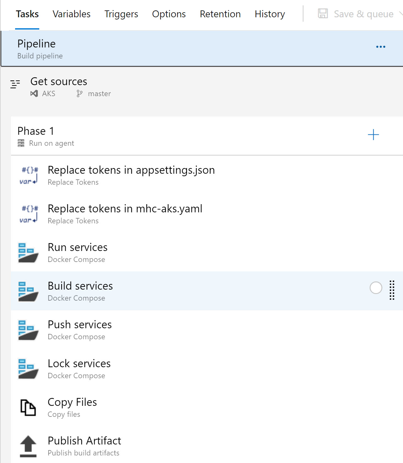 Build Pipeline Classic Designer