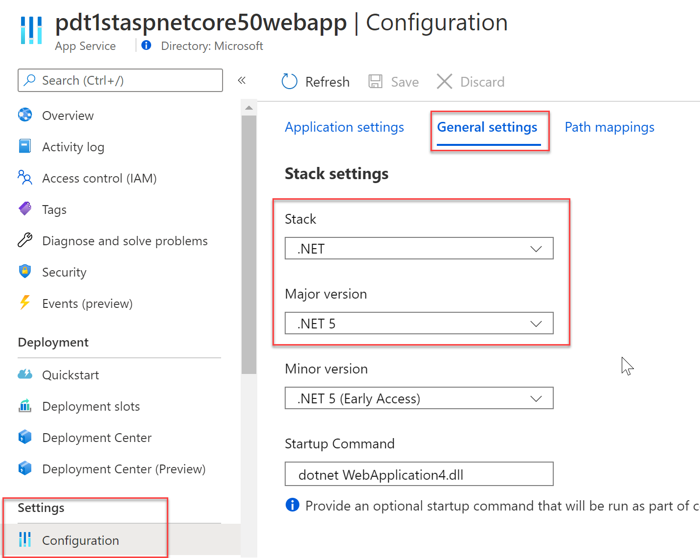 ASP.NET Web App Template