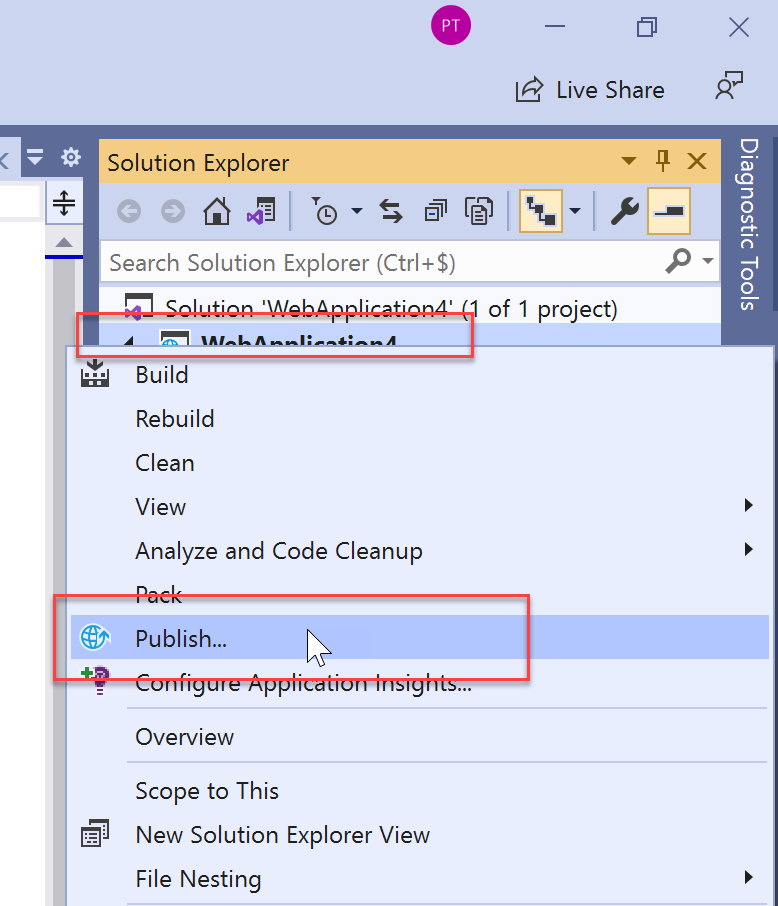 ASP.NET Web App Template