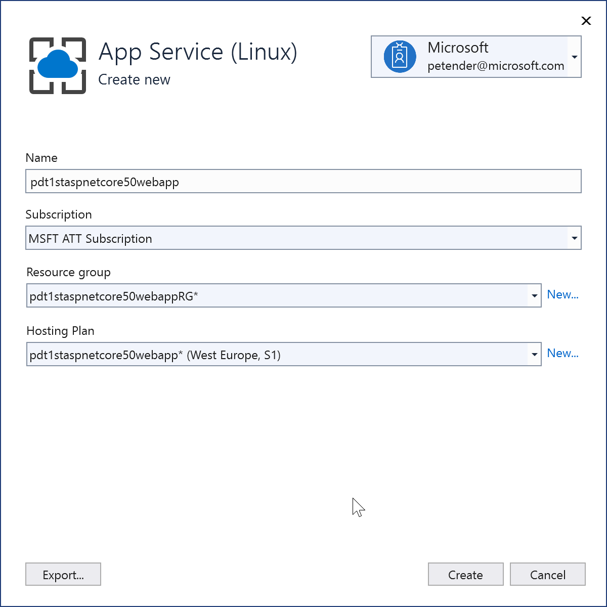 ASP.NET Web App Template