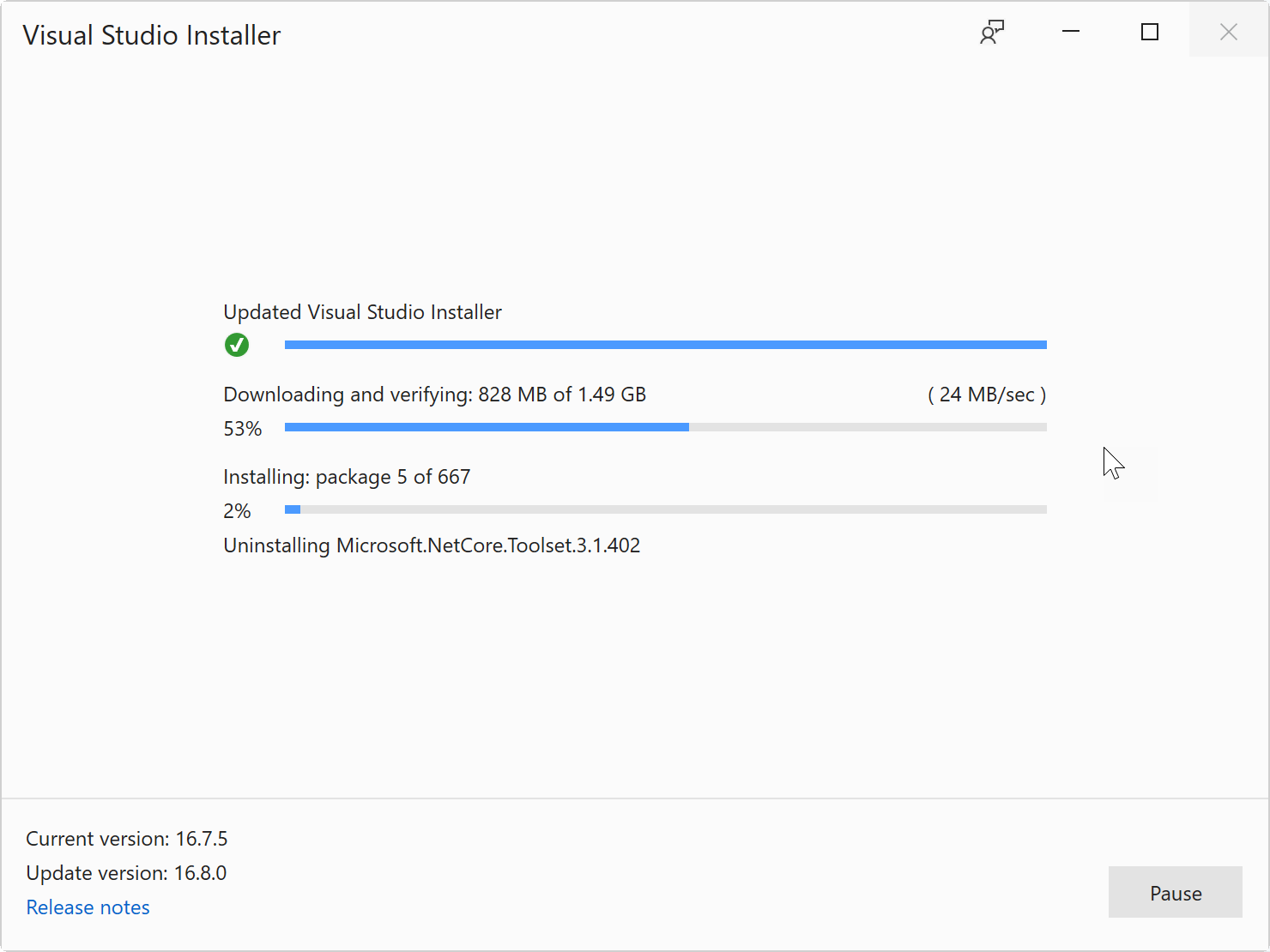 Visual Studio Installer