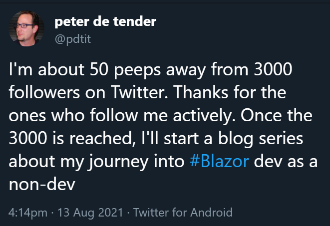 3000 Twitter Followers