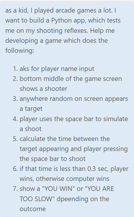 Agent Mode Prompt Used